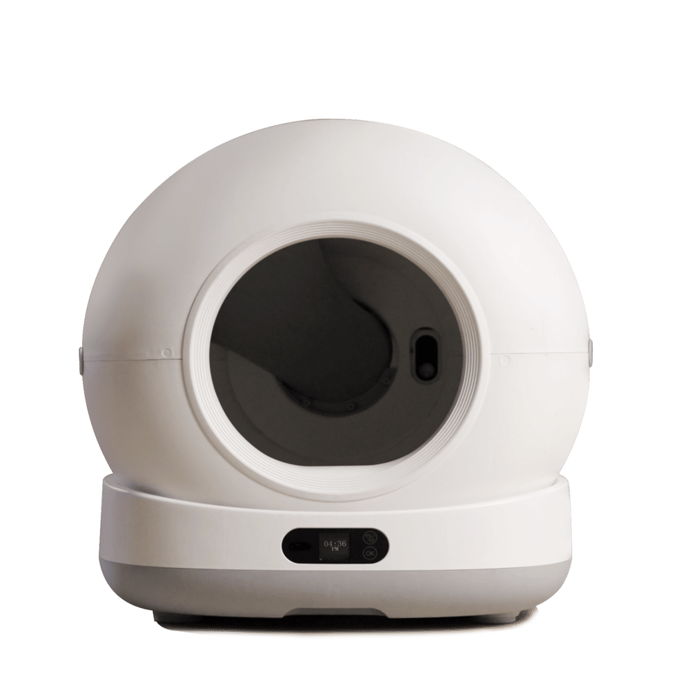 ห้องน้ำแมวอัตโนมัติ PANDO รุ่น MASTERCAT พร้อมกล้อง HD สีเทา